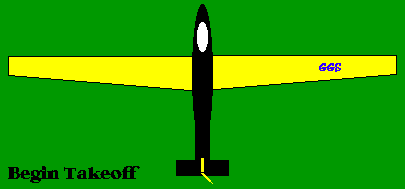 begin takeoff
