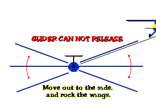 Glider can not release.